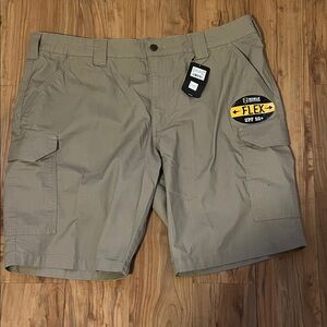 Noble Outfitters Men's FullFlexx Performance Stretch Cargo Shorts Khaki 40